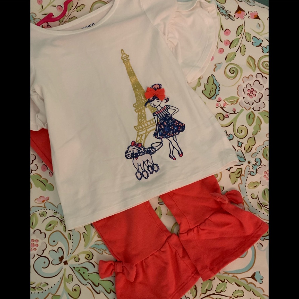 2T Crown and Ivy shirt and pant set